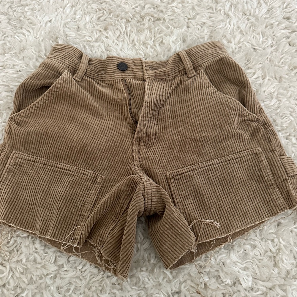 pacsun cargo corduroy shorts